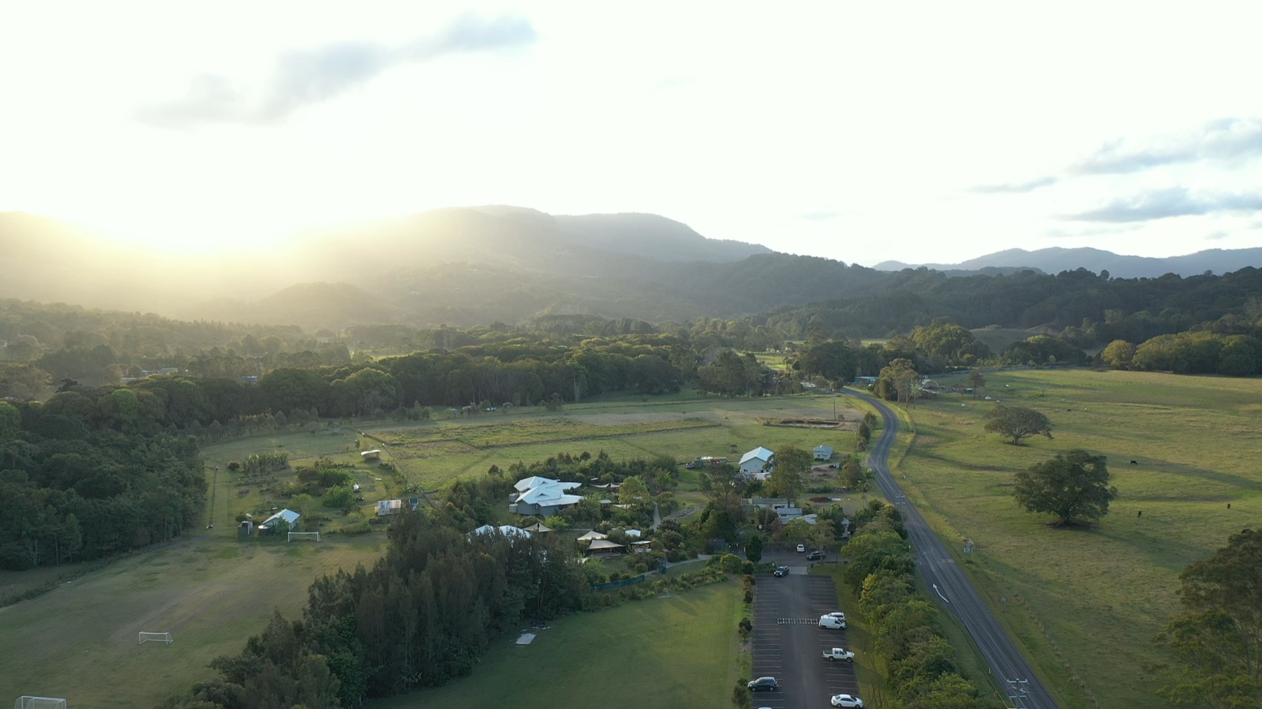 Mullumbimby Steiner School aerial project